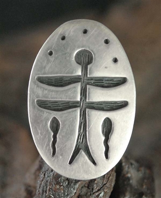 HOPI MANUEL HOYUNGWA DRAGONFLY RING