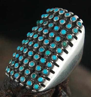 Zuni snake eye deals ring