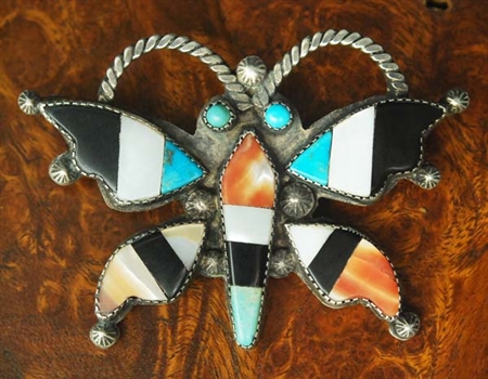 Zuni Butterfly Pin/Pendant