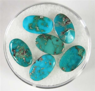 NATURAL BLUE GEM TURQUOISE CABOCHON 5 cts